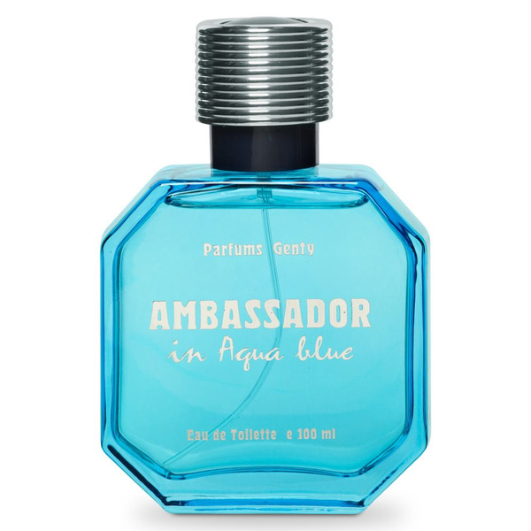 Genty Genty Ambassador in Aqua Blue мужская, 100 мл Туалетная вода 100 ...