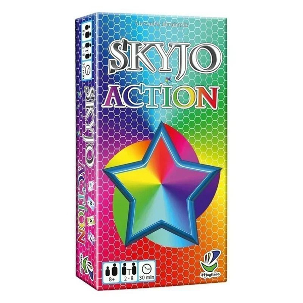Настольная карточная игра Настольная Skyjo Action Игра (Карточная ...