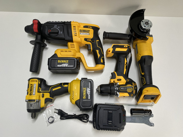 Набор аккумуляторного инструмента DeWALT 4в1 - купить с доставкой по ...