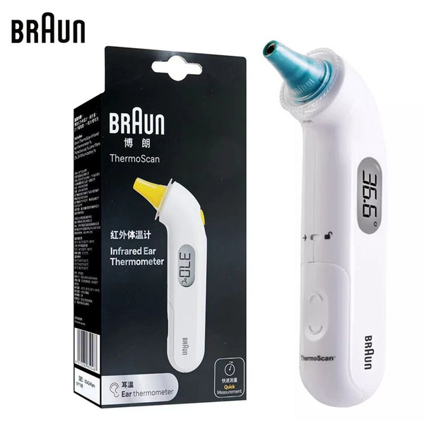 Braun IRT3030 Инфракрасный ушной термометр ThermoScan купить на OZON по ...