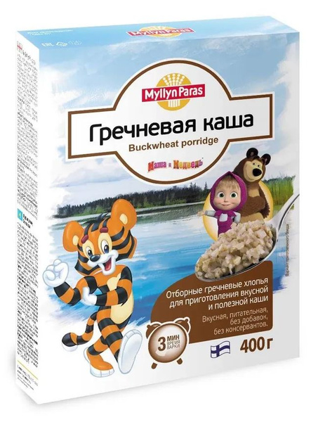 Гречневая каша, Myllyn Paras, 400 г - купить с доставкой по выгодным ...