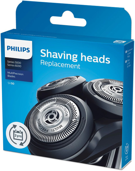 Бритвенные головки Philips SH50/50 для бритв Philips Series 5000, 6000 ...