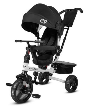 3х колесный велос. City-Ride колеса EVA 10"/8" черно-белый - купить по ...
