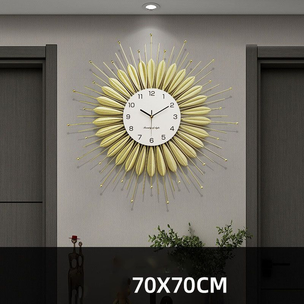 Солнце красочные настенные часы - купить по низкой цене в интернет ...