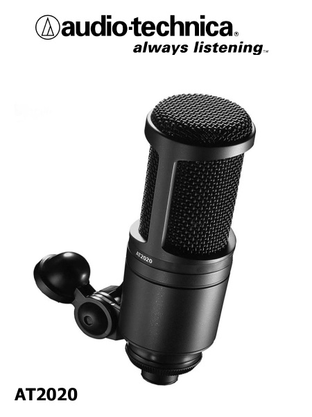 Микрофон студийный Audio-Technica at2020 - купить по выгодной цене в ...
