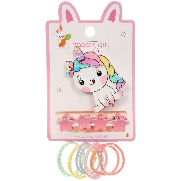 Аксессуары для волос КНР детские "Бамби Бум", Единорожек Лилу, 11х7 см ...