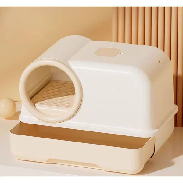 Закрытый ящик для кошачьего туалета в коридорном стиле, дезодорант ...