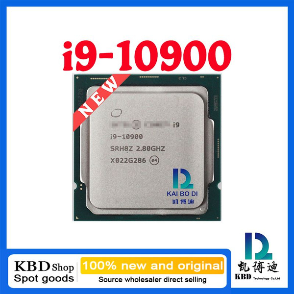Стопроцентно оригинальный чип i9 10900 - купить с доставкой по выгодным ...