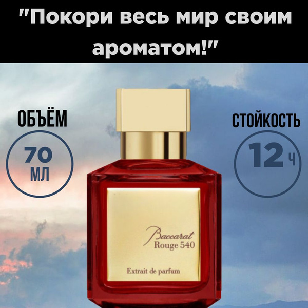 Бакарат 540 Extrait De Parfum Вода парфюмерная 70 мл (845470422)