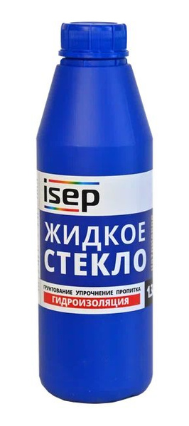 Жидкое стекло ИСЕП-Колор 1,3 кг купить на OZON по низкой цене (1716738646)