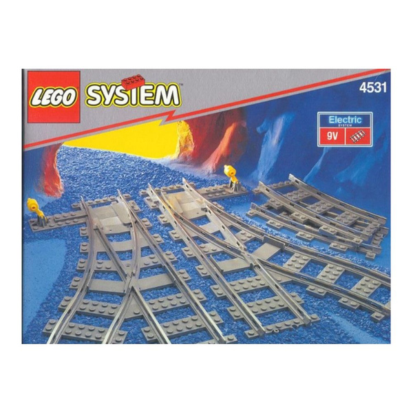 Конструктор LEGO System 4531 Железнодорожные стрелки - купить с ...