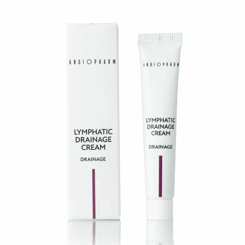 Angiopharm Lymphatic Drainage Cream Лимфодренажный крем для лица 7мл ...