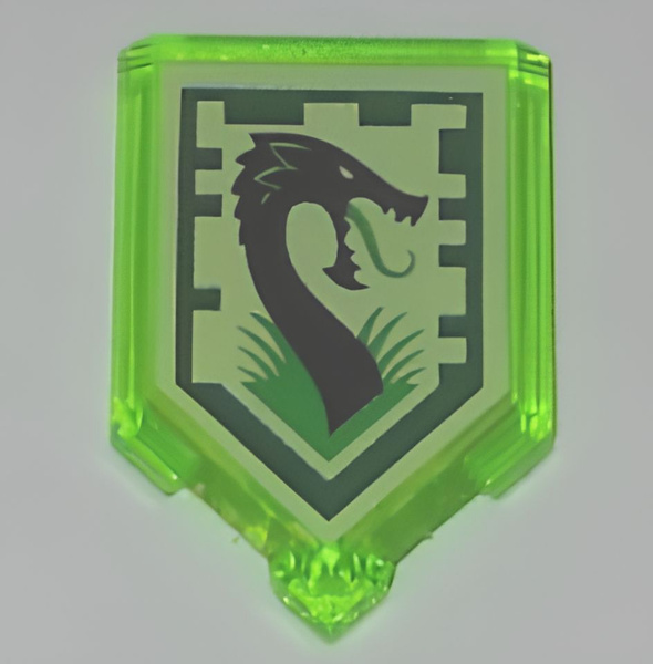 Пятиугольная плитка Lego Tile, Modified 2 x 3 Pentagonal with Nexo ...