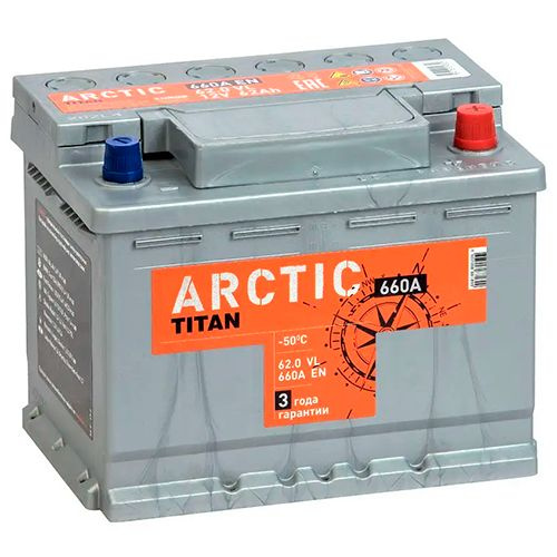 Аккумулятор автомобильный TITAN ARCTIC купить по выгодной цене в ...