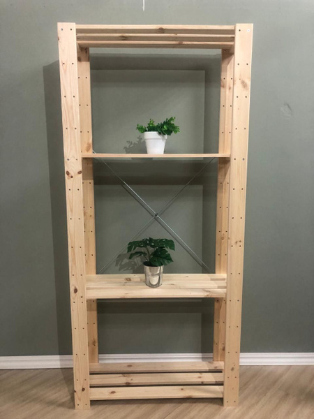 Стеллаж Хейне_StellageHejne_1_4p_30, 78х30х171 см, IKEA - купить по ...