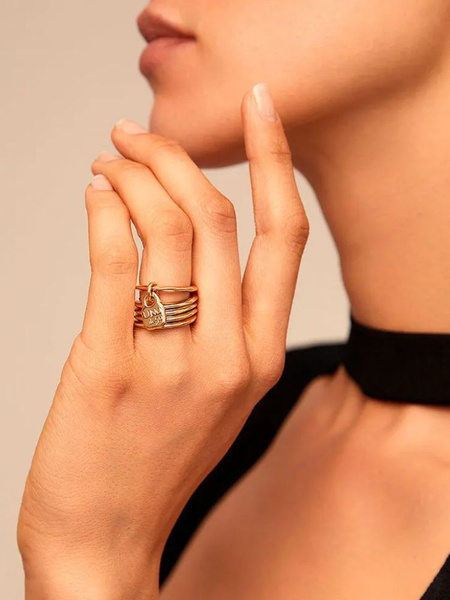 Кольцо женское"Prisoner" UNOde50, ювелирная бижутерия Испания купить на ...