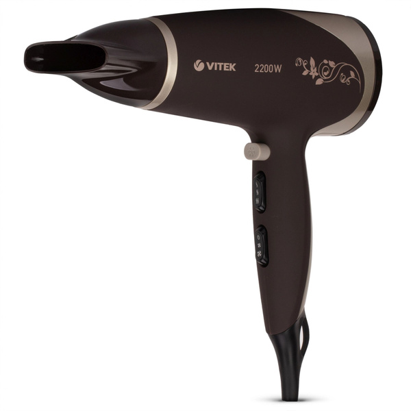 Фен Vitek VT-2327 шоколадный, 2200Вт купить на OZON по низкой цене ...