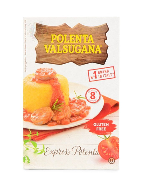 Крупа кукурузная полента быстрого приготовления Valsugana 375 г, Италия ...