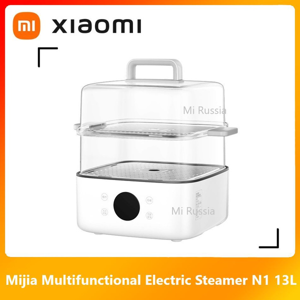 Xiaomi Пароварка электрическая MES02, белый, прозрачный купить на OZON ...