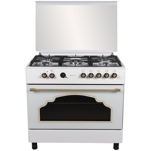 Газовая плита AXELDORF FG-091 RETRO, 90см., газ-контроль, электрическая ...