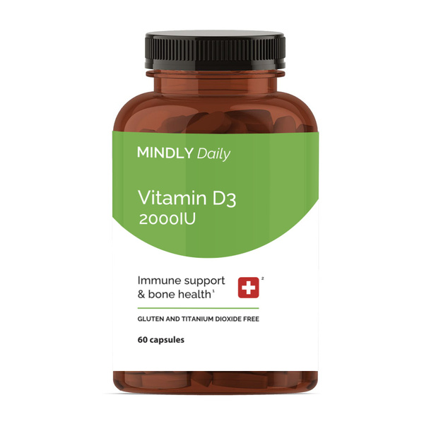 Витамин D3, Д3 2000 МЕ для иммунитета и улучшения метаболизма 60 капсул ...