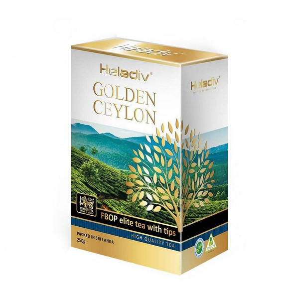 Чай черный листовой (HELADIV GC FBOP ELITE TEA WITH TIPS) (250гр., Шри ...