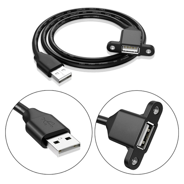 USB2.0 удлинитель с винтами - 1м полный комплект купить на OZON по ...