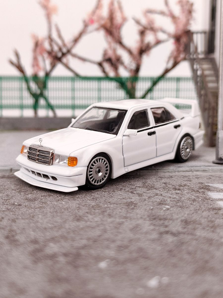 HWA da color a su EVO, un Mercedes 190E 2.5-16 Evolution muy especial