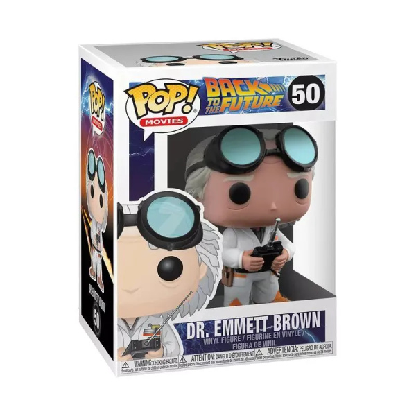 Фигурка Pop! Back to the Future: Dr. Doc Emmet Brown 50 (Фанко Поп ...