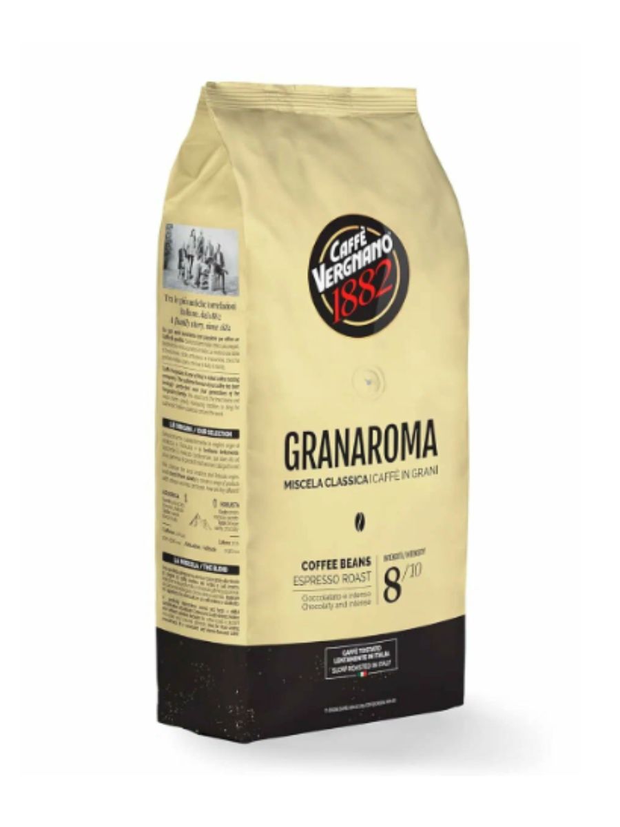 Vergnano Gran aroma кофе в зернах, 1 кг