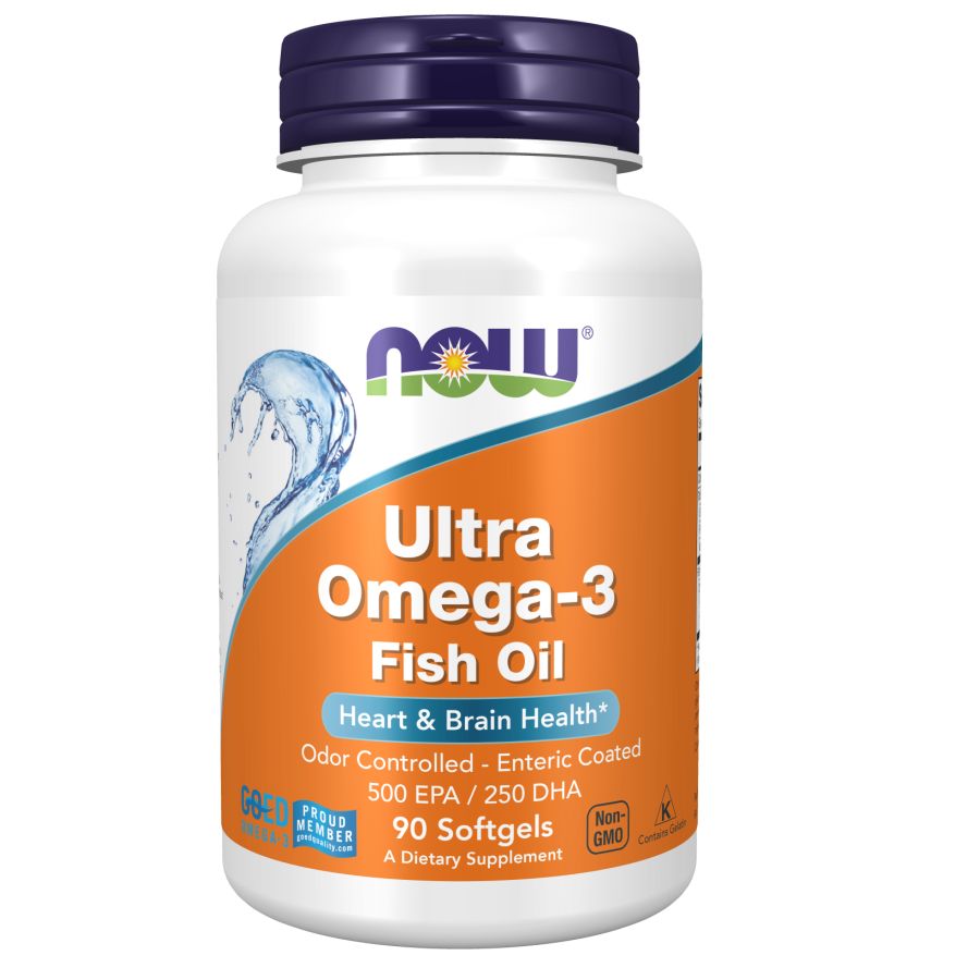 NOW Ultra Omega 3 500EPA250 DHA / Ультра Омега 3 90 капсул