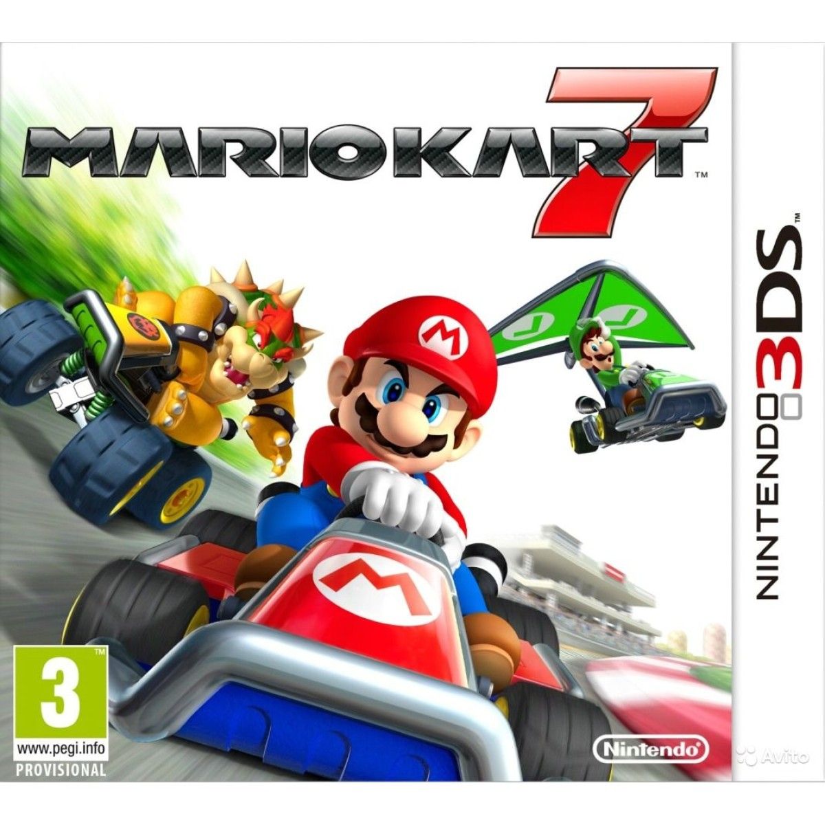 Mario Kart 7 (русские субтитры) (3DS)