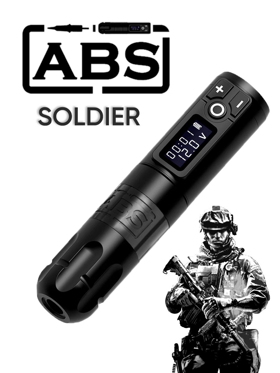 Беспроводная тату машинка ABS Soldier