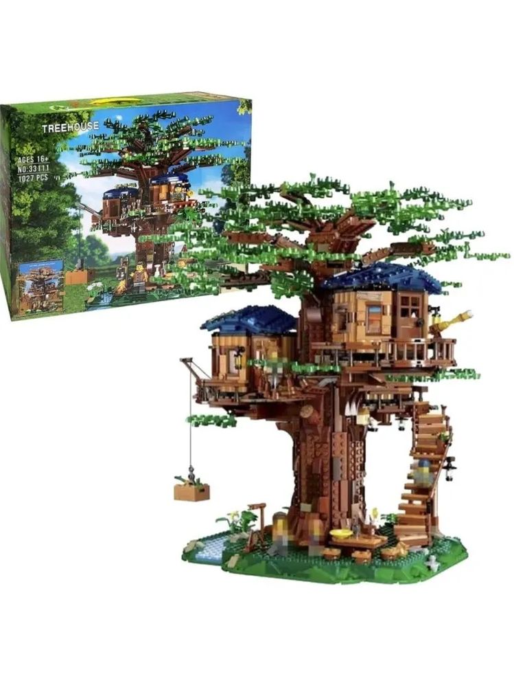 Конструктор TreeHouse, Дом на дереве, 1027 деталей