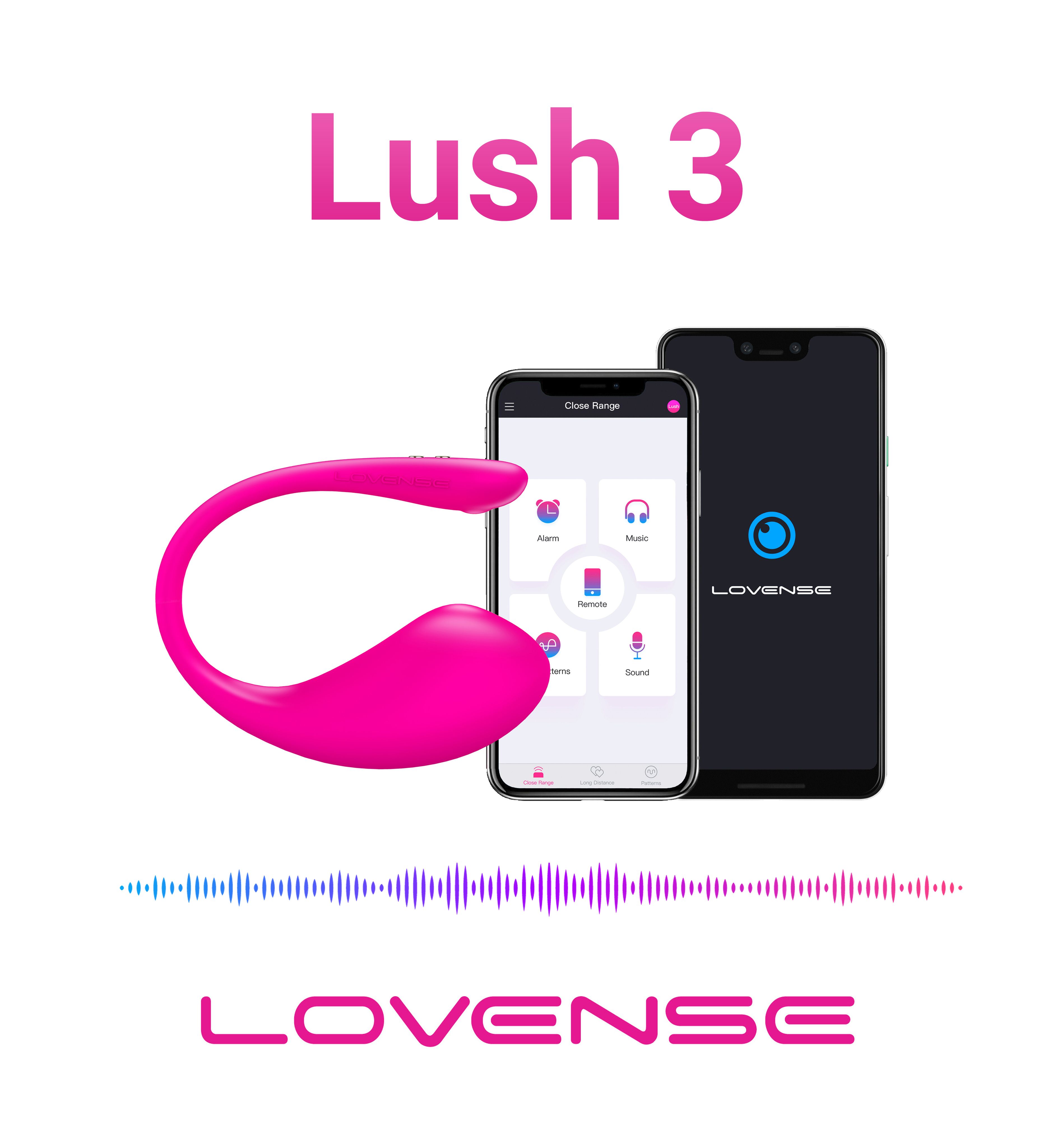 Lovense Lush 3 - виброяйцо с управлением смартфоном - купить с доставкой по  выгодным ценам в интернет-магазине OZON (938060736)