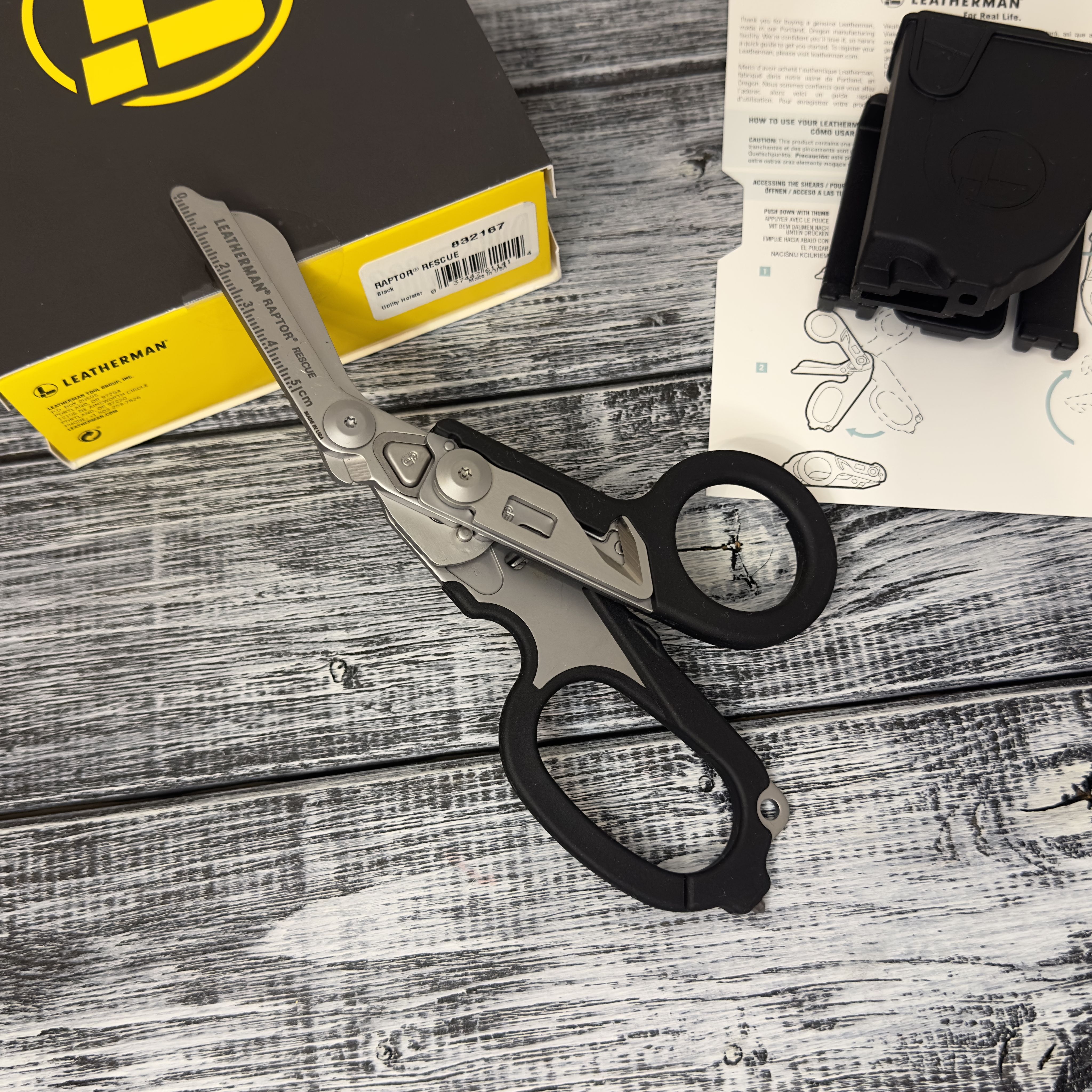 Мультитул Leatherman Raptor Rescue Black 831742/832167 купить на OZON по низкой цене (1284950211)