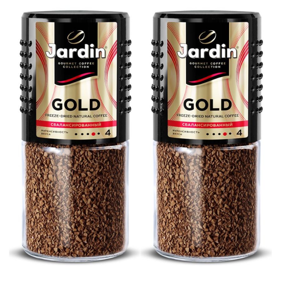 Кофе растворимый Jardin Gold 190 грамм 2 штуки