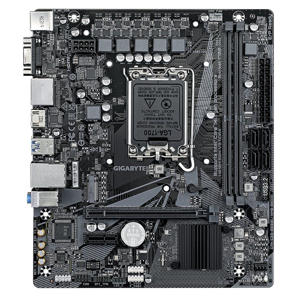 Материнская плата gigabyte h610m s2h v3 ddr4 Материнская плата gigabyte h610m s2h v3 ddr4