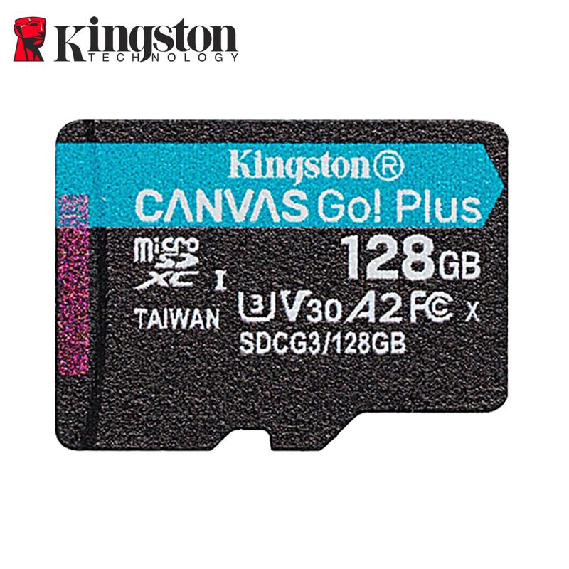 Kingston Карта памяти Canvas GO Plus 128 ГБ (SDCG3/128GB)