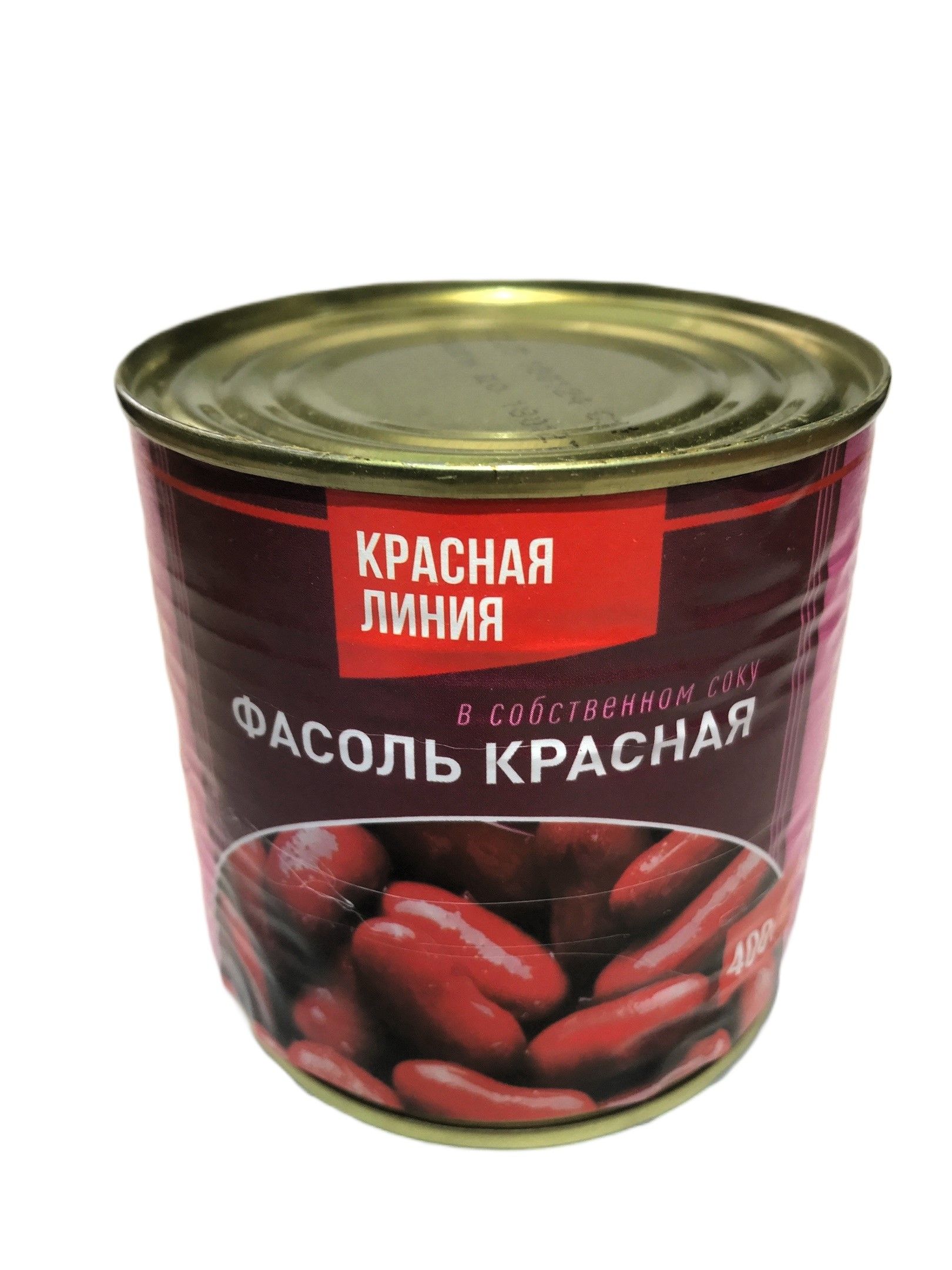 Фасоль красная (в собственном соку) 400 г 