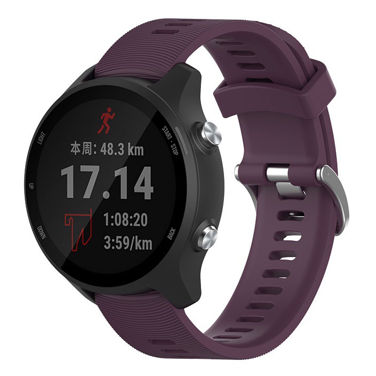 Ремешок для часов Garmin Forerunner 245 645 245M, 20 мм, силиконовый ремешок для умных