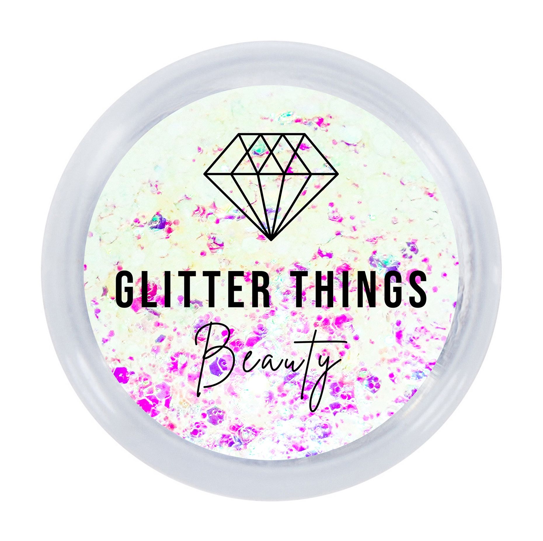 GLITTER THINGS Гель блестки для лица и тела, 5 мл, Барби