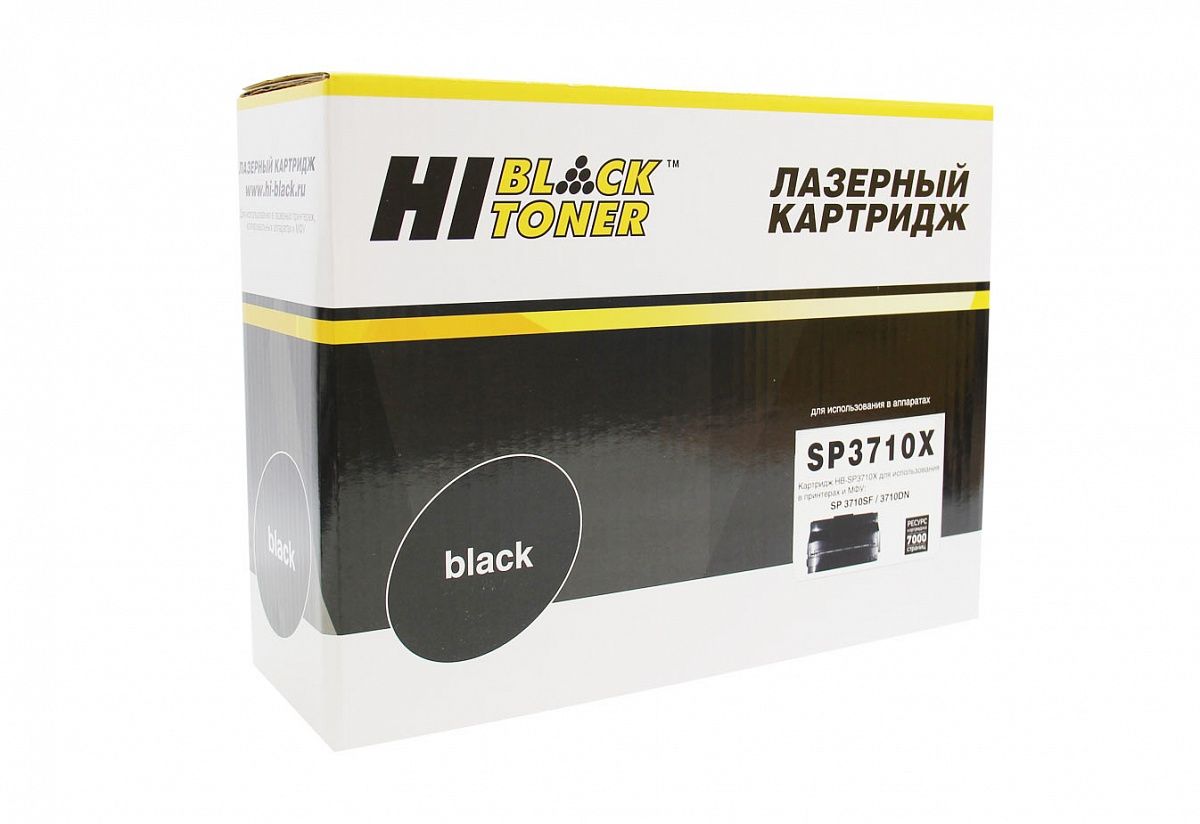 КартриджSP3710XBlackдляRicohAficioSP3710SF;3710DN