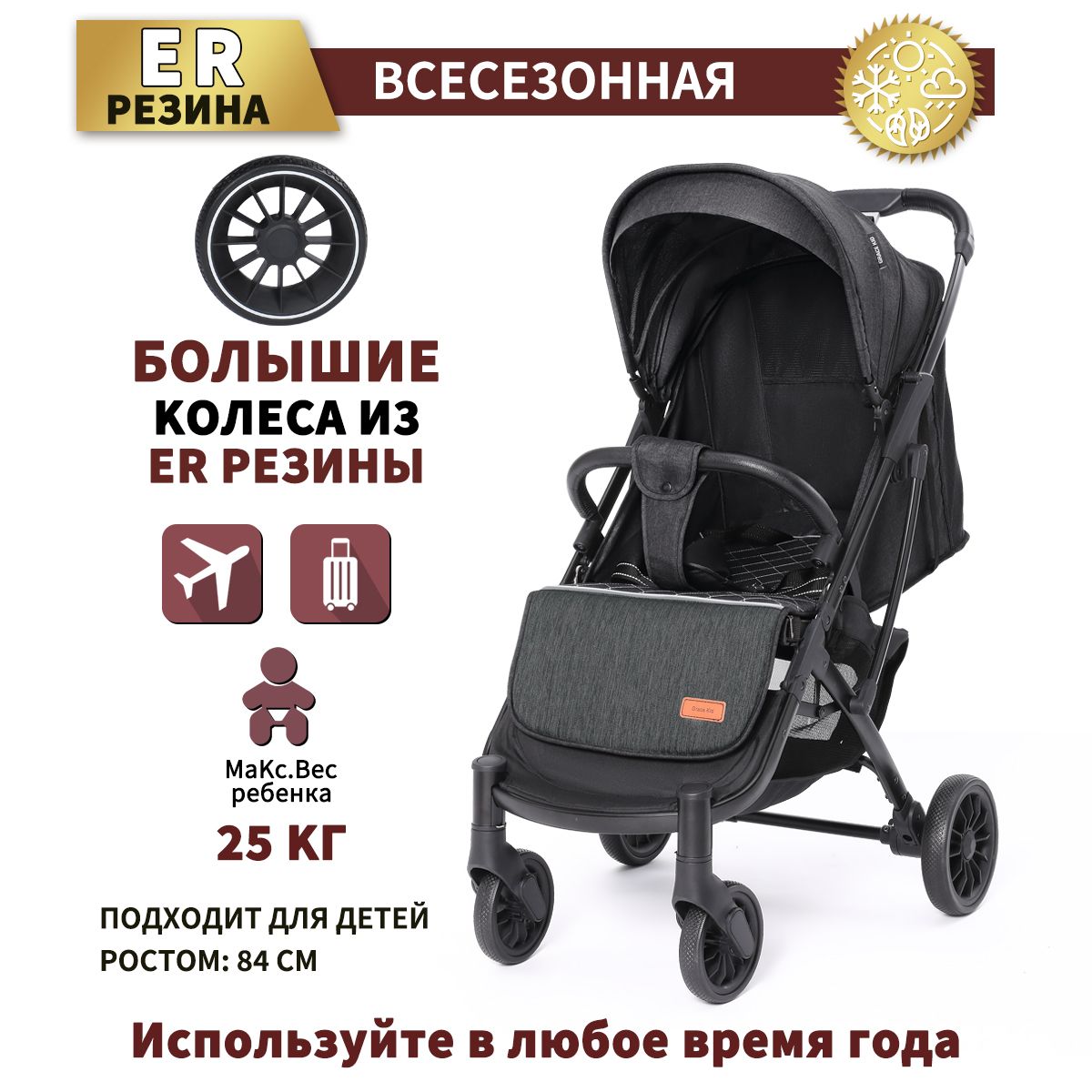 коляска прогулочная всесезонная,легкая детская коляска -BebeO BB02,с  москитной сеткой и дождевиком,универсальная для  новорожденных.сумка-рюкзак.Версия с механической регулировкой спинки -  купить с доставкой по выгодным ценам в интернет-магазине OZON ...