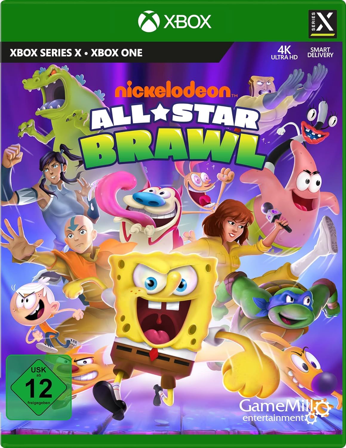 Игра Nickelodeon All-Star Brawl (Xbox One, Xbox Series, Английская версия)