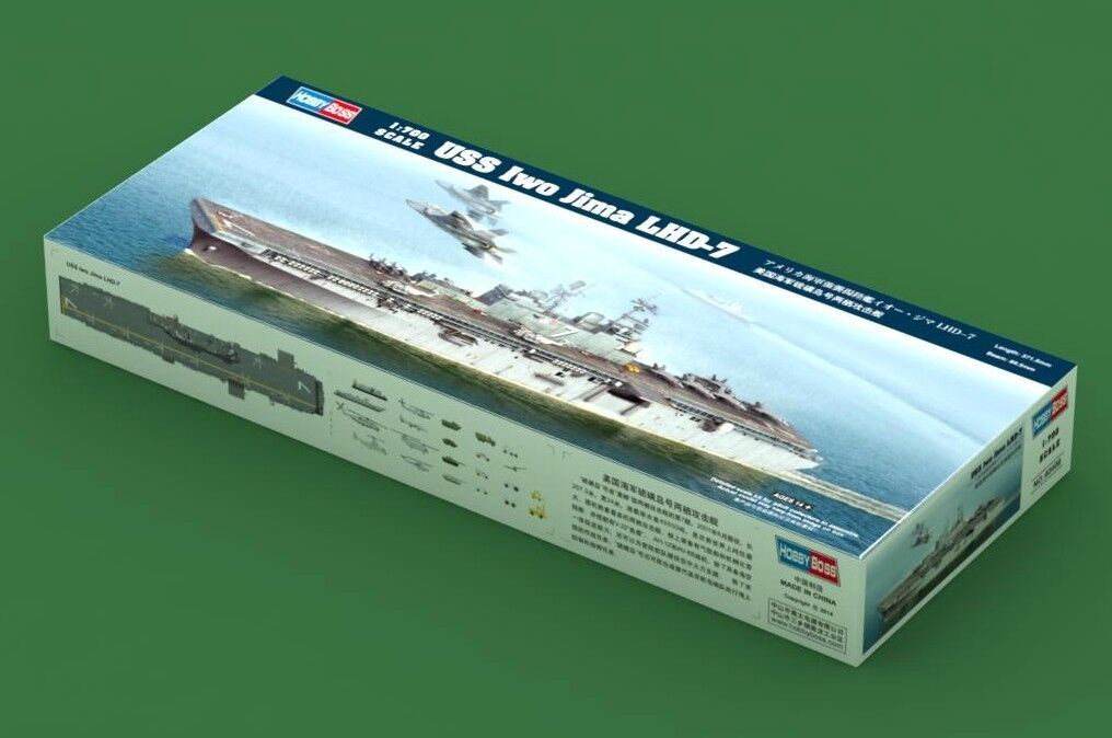 HOBBYBOSS 1/700 83408 Корабль ВМС США Иводзима Модельный комплект Корабль