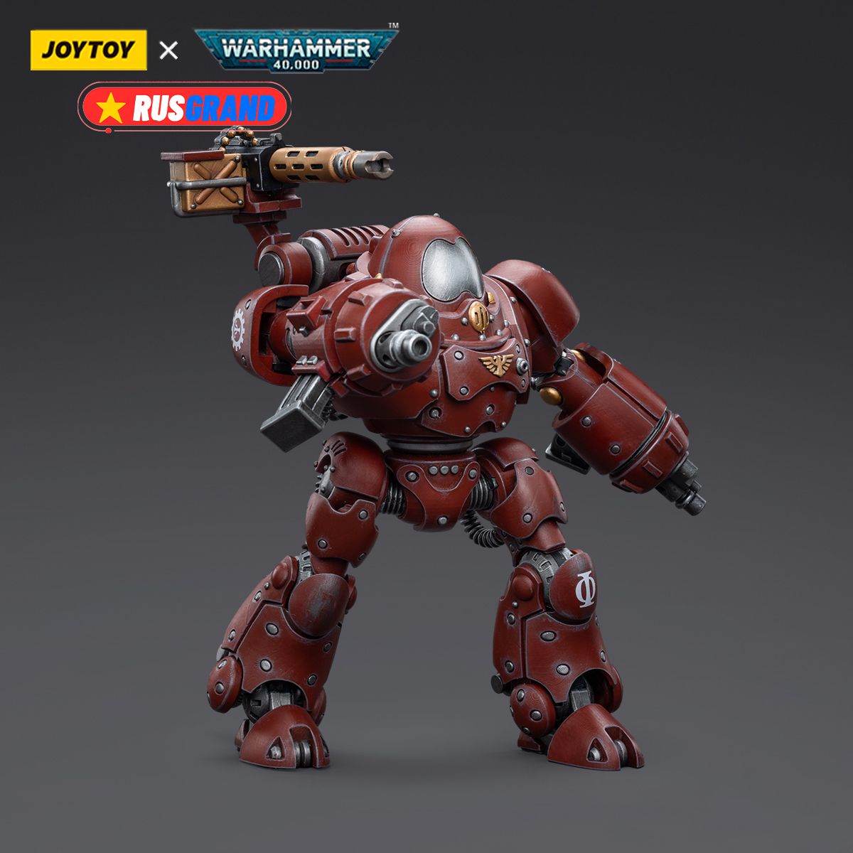 Подвижная фигурка JOYTOY Warhammer 40000 Adeptus Mechanicus Kastelan Robot  with Heavy Phosphor Blaster - купить с доставкой по выгодным ценам в  интернет-магазине OZON (1431657908)