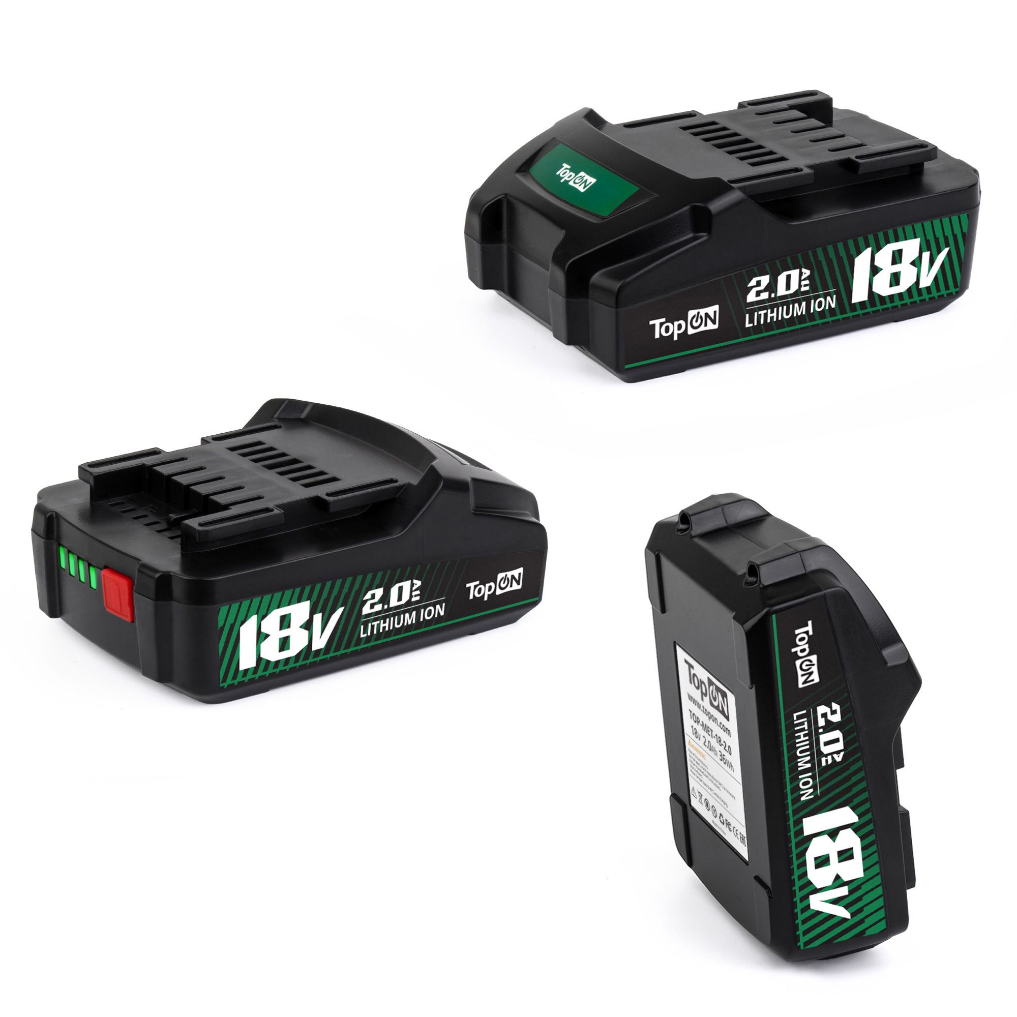 Аккумулятор для Metabo (18V, 2.0Ah, Li-Ion). PN: 625457000