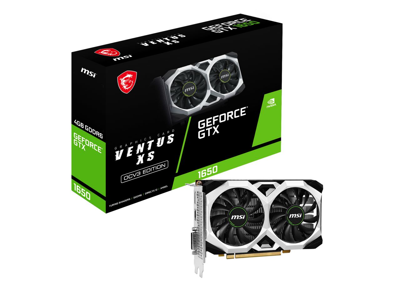 Видеокарта MSI GeForce GTX 1650, 4 ГБ - купить по низким ценам в  интернет-магазине OZON (1565731564)