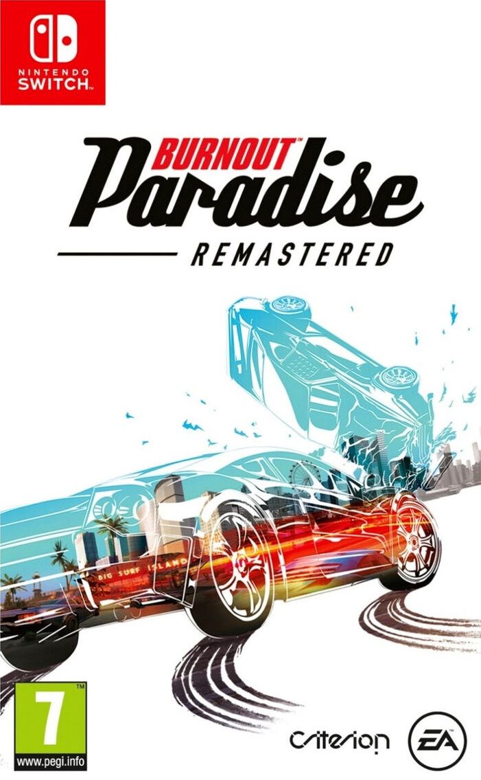 Игра Burnout Paradise Remastered (Nintendo Switch, Английская версия)